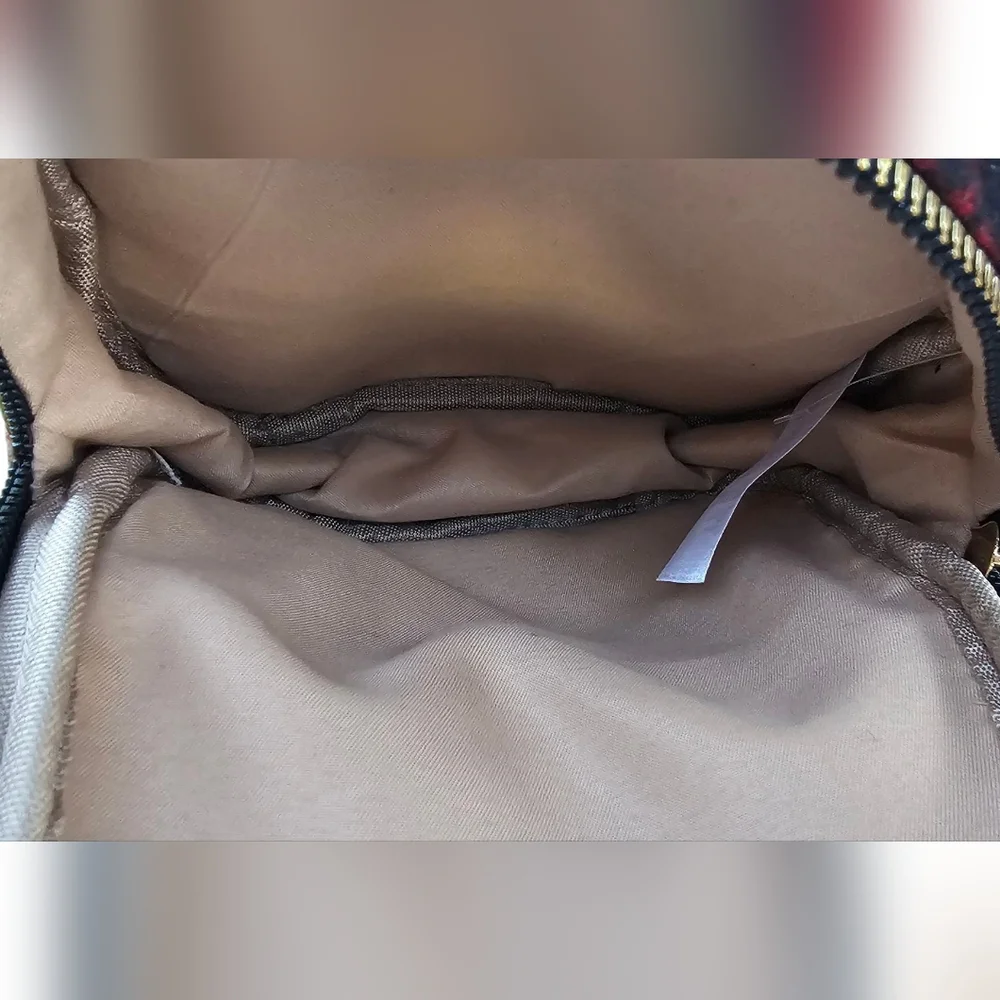 Tommy Bahama - NEW Mini Backpack Fall Plaid Colors. May Be Kids. No Pockets - Picture 11 of 14